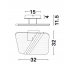 CHIA LAMPA LED   LE41377  Luces Exclusivas